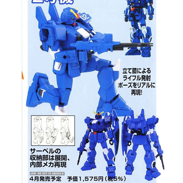 HGUC 1/144 RX-79BD-2 BLUE DESTINY UNIT 2 - Nº 077 - Imagen 6