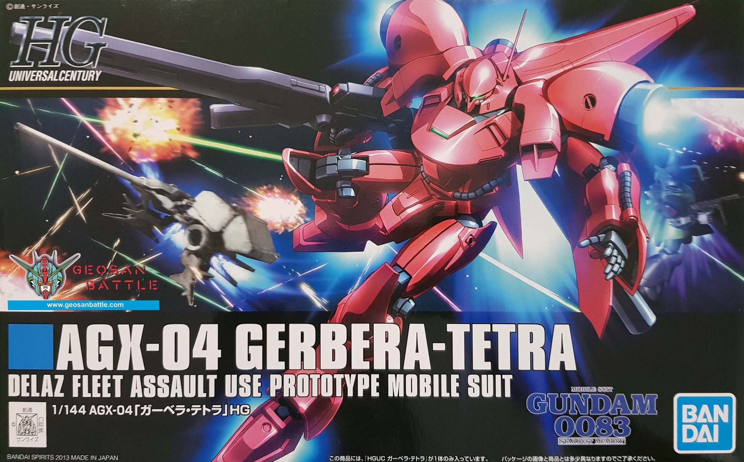 HGUC 1/144 AGX-04 GERBERA-TETRA - Nº 159 - Imagen 8