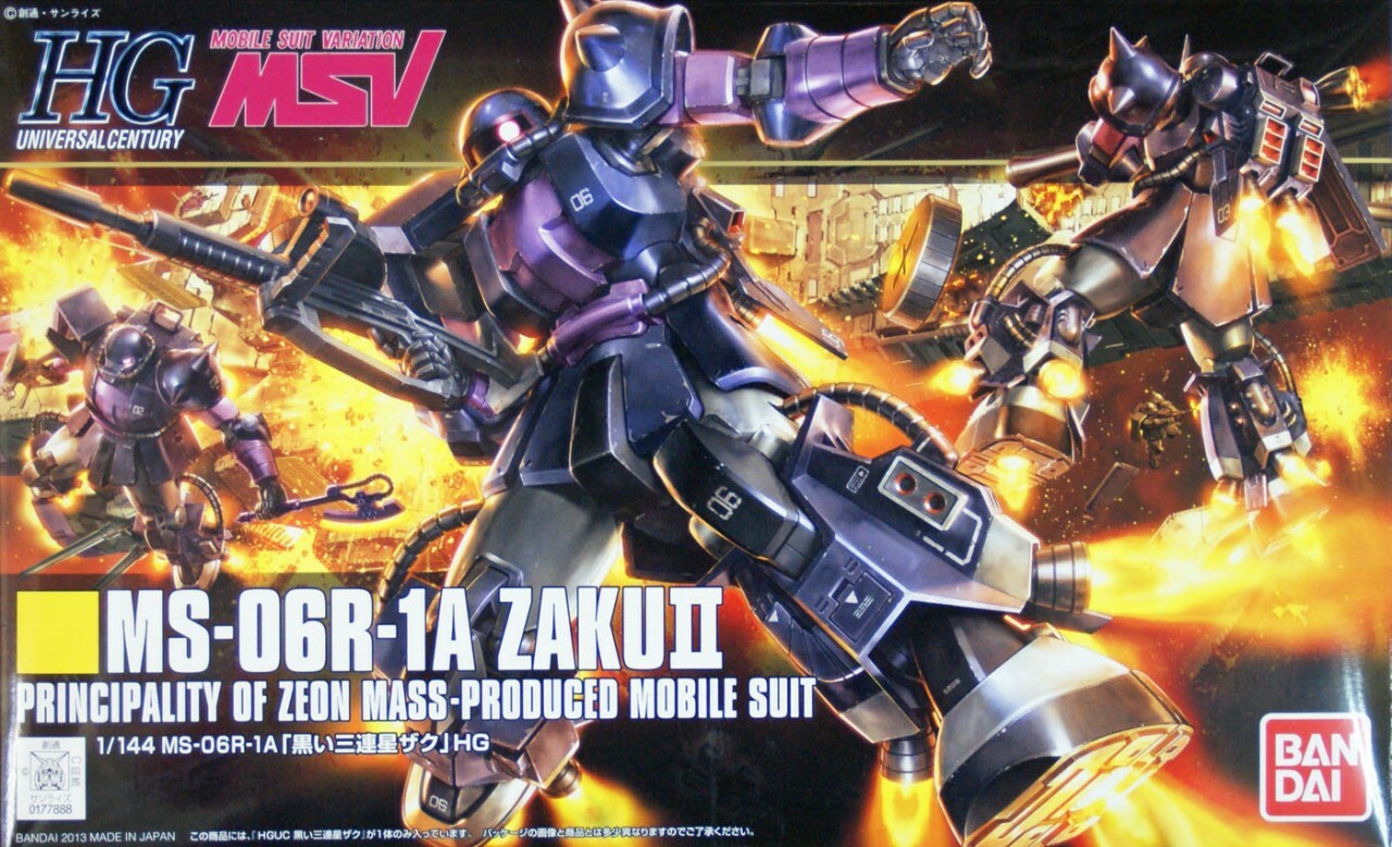 HGUC 1/144 MS-06R-1A ZAKU II - Nº 151 - Imagen 7