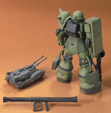 HGUC HARD GRAPH 1/144 MS-06 ZAKU THE GROUND WAR SET UNIVERSAL CENTURY 0079 ONE YEAR WAR - Imagen 3
