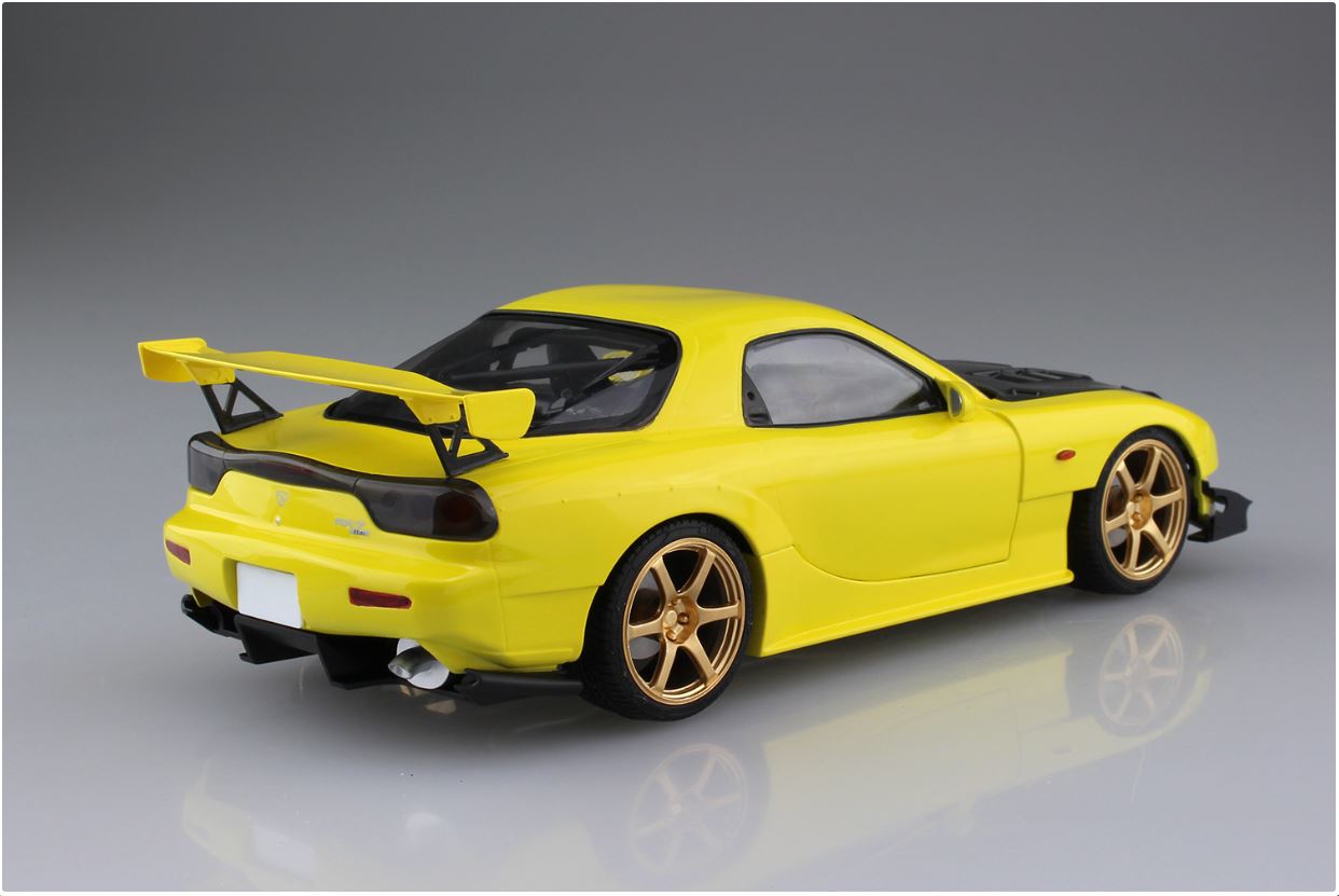 INITIAL D 1/24 TAKAHASHI KEISUKE FD3S RX-7 PROJECT D VER. Nº 08 - Imagen 3