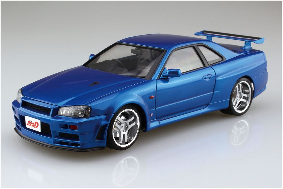INITIAL D 1/24 HOSINO KOZO BNR34 SKYLINE GT-R Nº 09 - Imagen 2