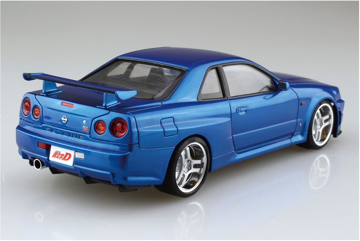 INITIAL D 1/24 HOSINO KOZO BNR34 SKYLINE GT-R Nº 09 - Imagen 3