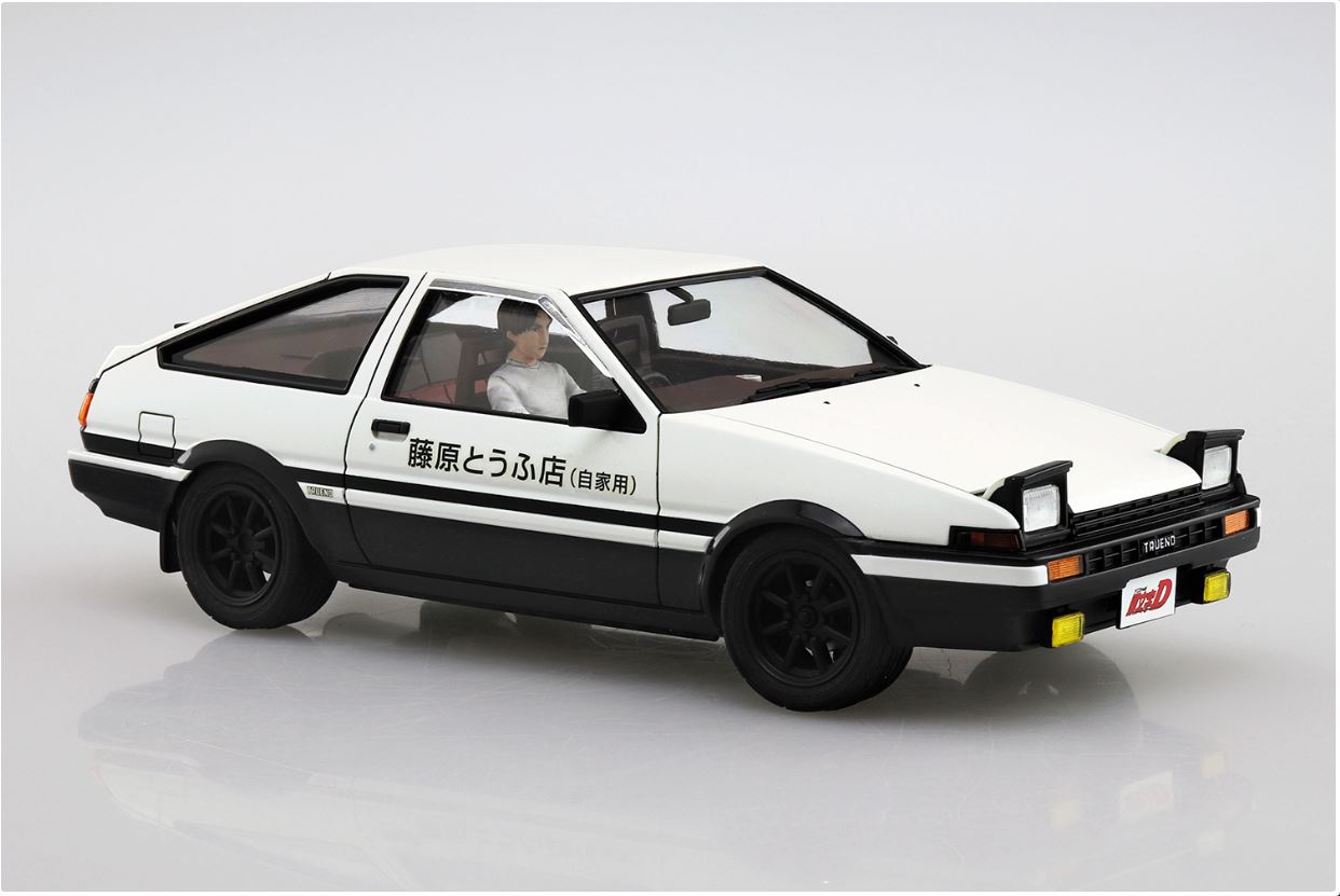 INITIAL D 1/24 FUJIWARA TAKUMI AE86 TRUENO WITH FIGURE Nº 14 - Imagen 2