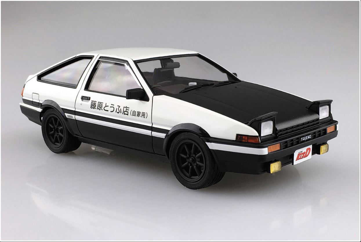 INITIAL D 1/24 FUJIWARA TAKUMI AE86 TRUENO PROJECT-D Ver. (TOYOTA) Nº 01 - Imagen 2