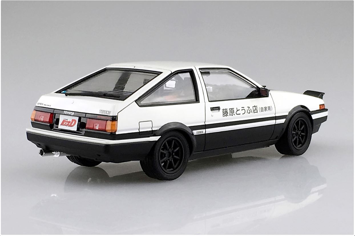 INITIAL D 1/24 FUJIWARA TAKUMI AE86 TRUENO PROJECT-D Ver. (TOYOTA) Nº 01 - Imagen 3