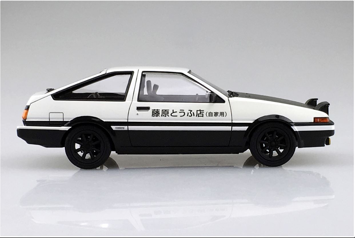 INITIAL D 1/24 FUJIWARA TAKUMI AE86 TRUENO PROJECT-D Ver. (TOYOTA) Nº 01 - Imagen 4