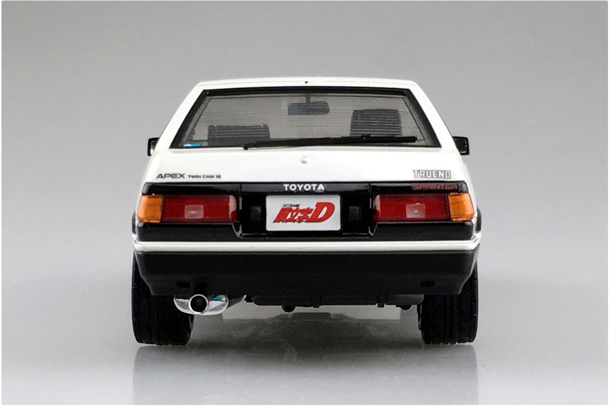 INITIAL D 1/24 FUJIWARA TAKUMI AE86 TRUENO PROJECT-D Ver. (TOYOTA) Nº 01 - Imagen 6