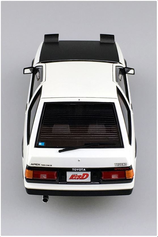 INITIAL D 1/24 FUJIWARA TAKUMI AE86 TRUENO PROJECT-D Ver. (TOYOTA) Nº 01 - Imagen 8
