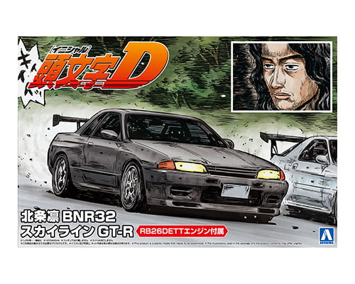 INITIAL D 1/24 RIN HOJYO BNR32 SKYLINE GT-R (NISSAN) Nº 04