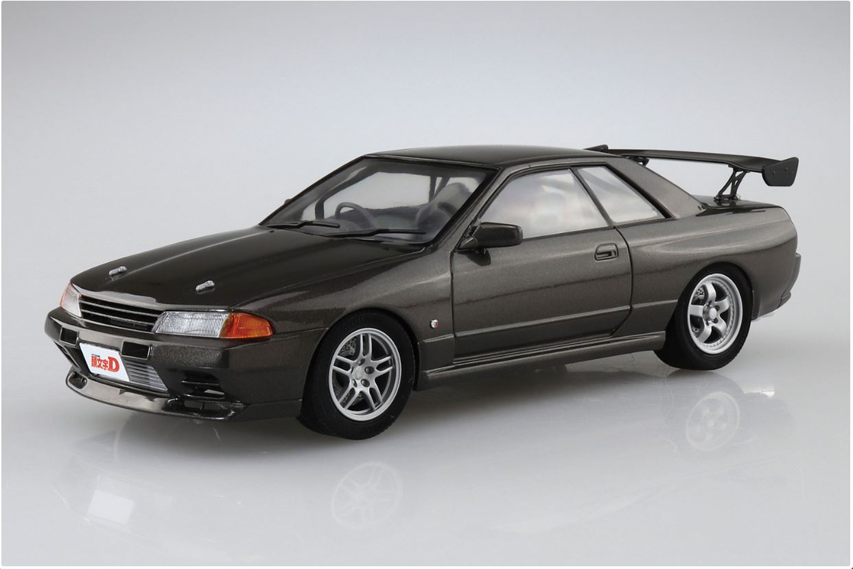INITIAL D 1/24 RIN HOJYO BNR32 SKYLINE GT-R (NISSAN) Nº 04 - Imagen 2