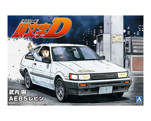 INITIAL D 1/24 TAKEUCHI ITSUKI AE85 LEVIN (TOYOTA) Nº 10
