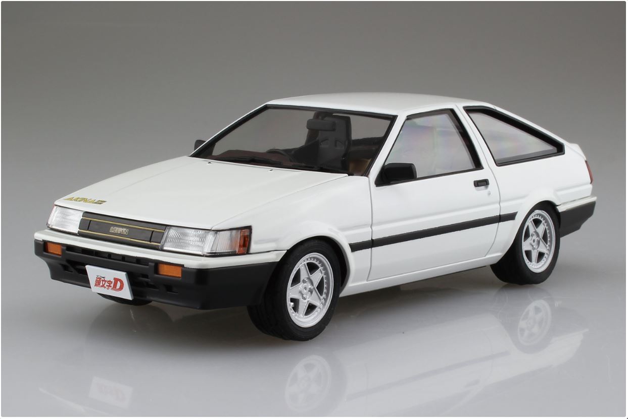INITIAL D 1/24 TAKEUCHI ITSUKI AE85 LEVIN (TOYOTA) Nº 10 - Imagen 2