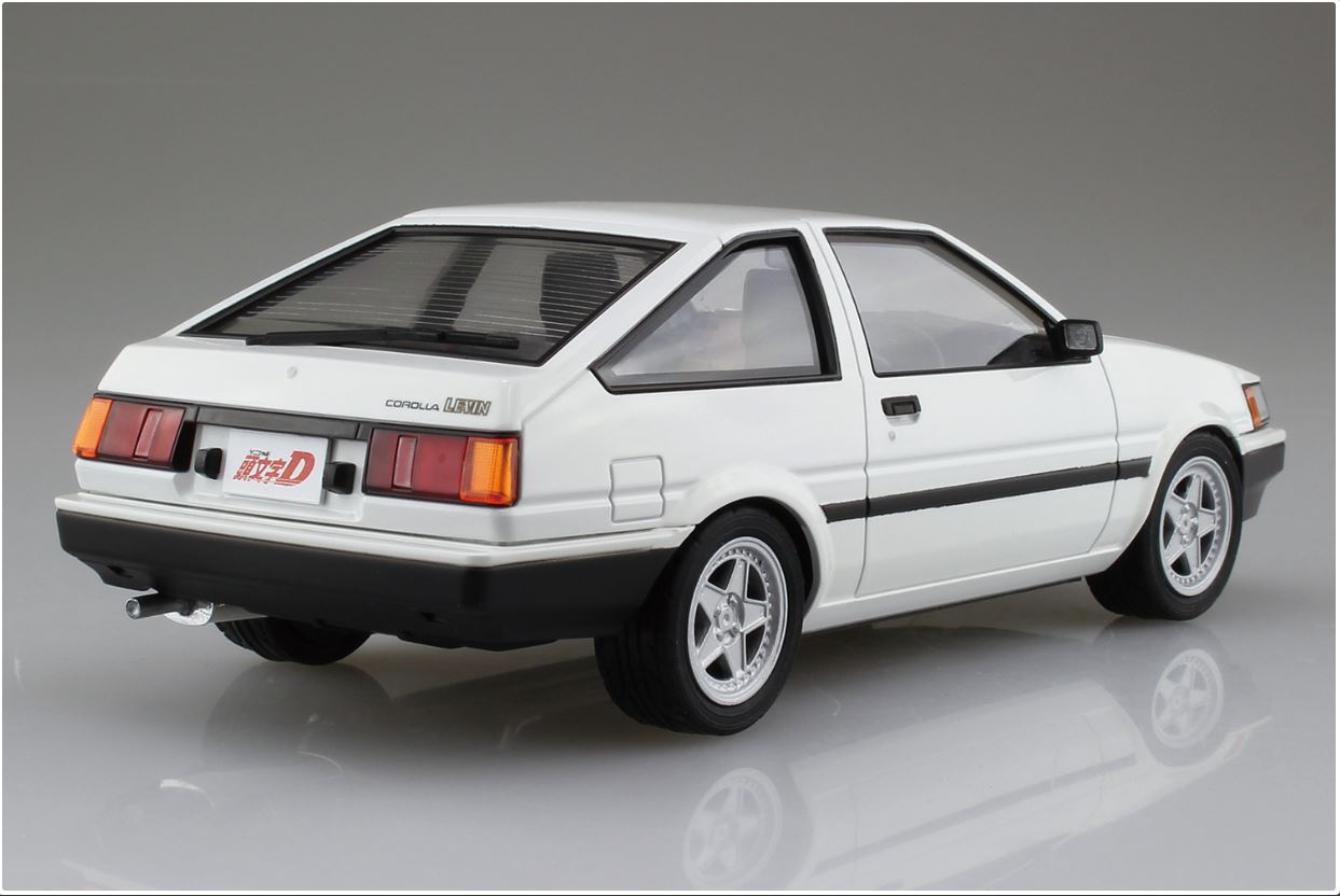 INITIAL D 1/24 TAKEUCHI ITSUKI AE85 LEVIN (TOYOTA) Nº 10 - Imagen 3