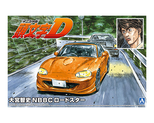 INITIAL D 1/24 OMIYA SATOSHI NB8C ROADSTER Nº 16