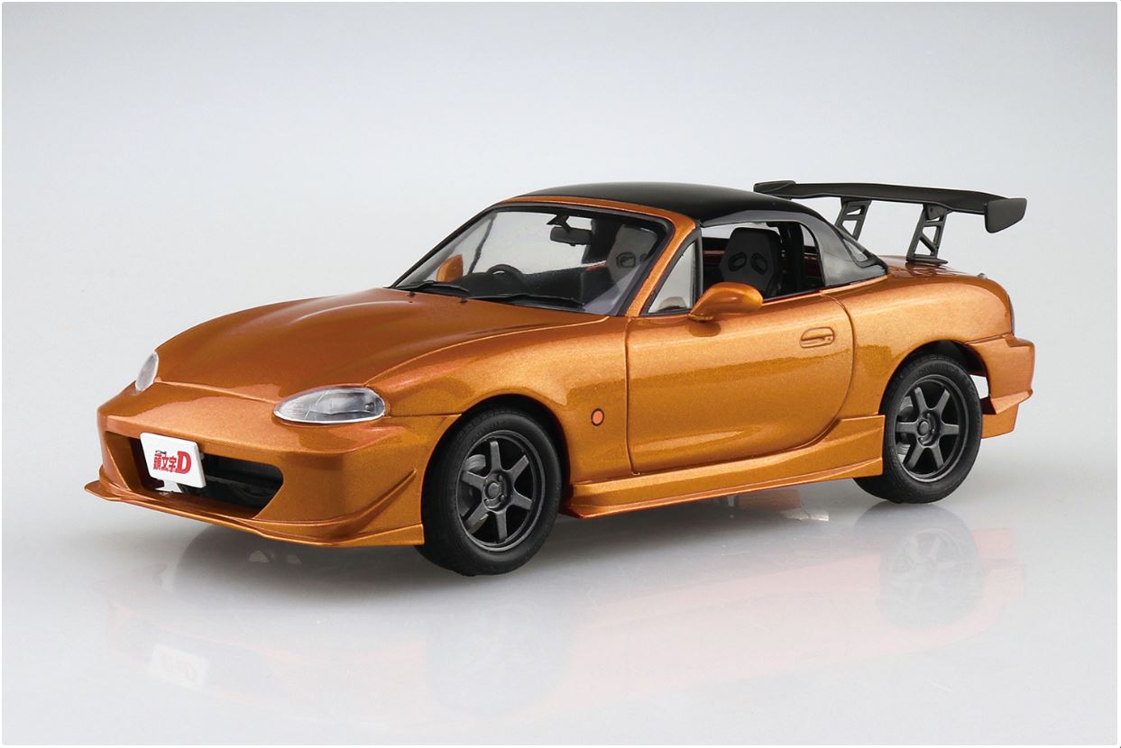 INITIAL D 1/24 OMIYA SATOSHI NB8C ROADSTER Nº 16 - Imagen 2