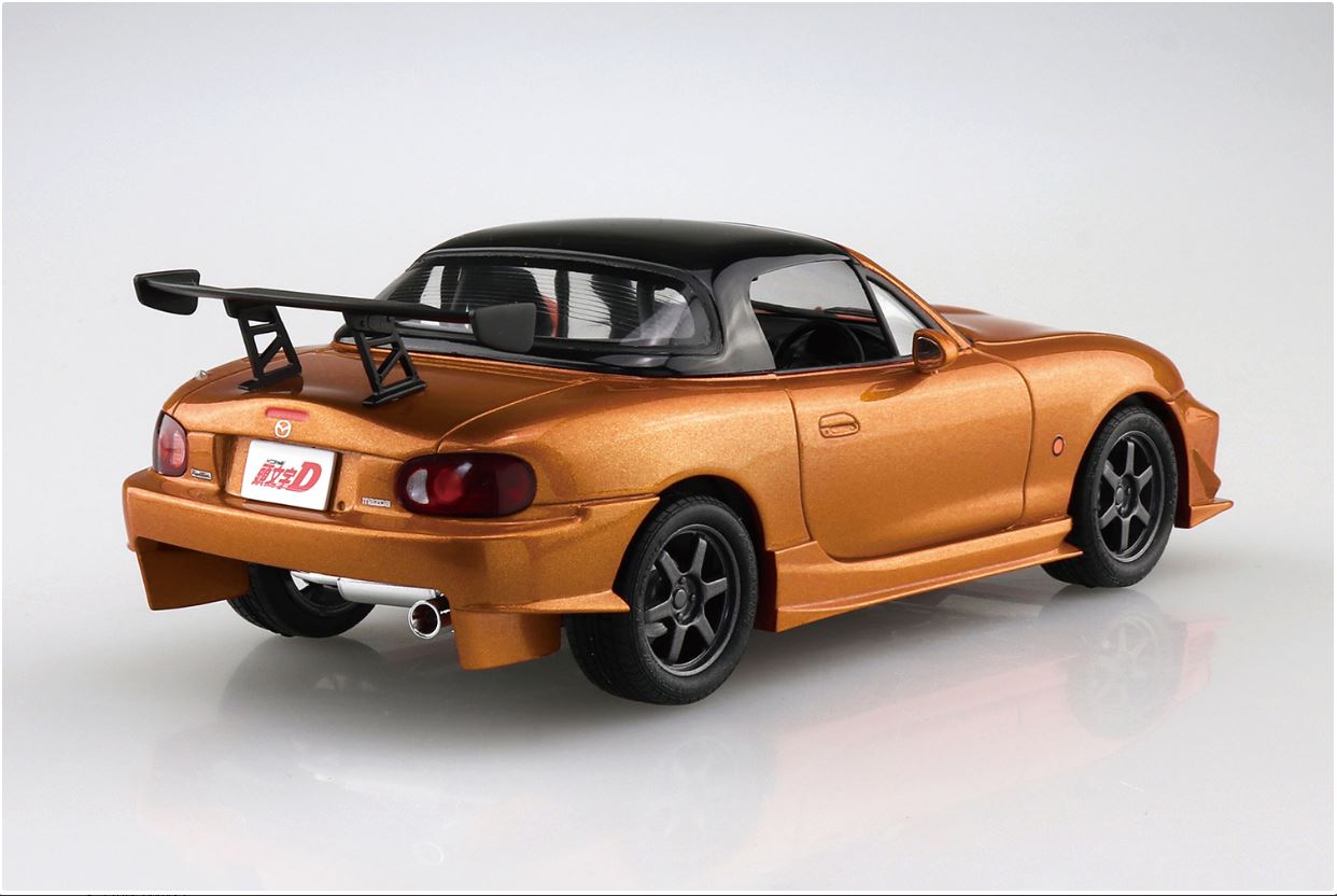 INITIAL D 1/24 OMIYA SATOSHI NB8C ROADSTER Nº 16 - Imagen 3