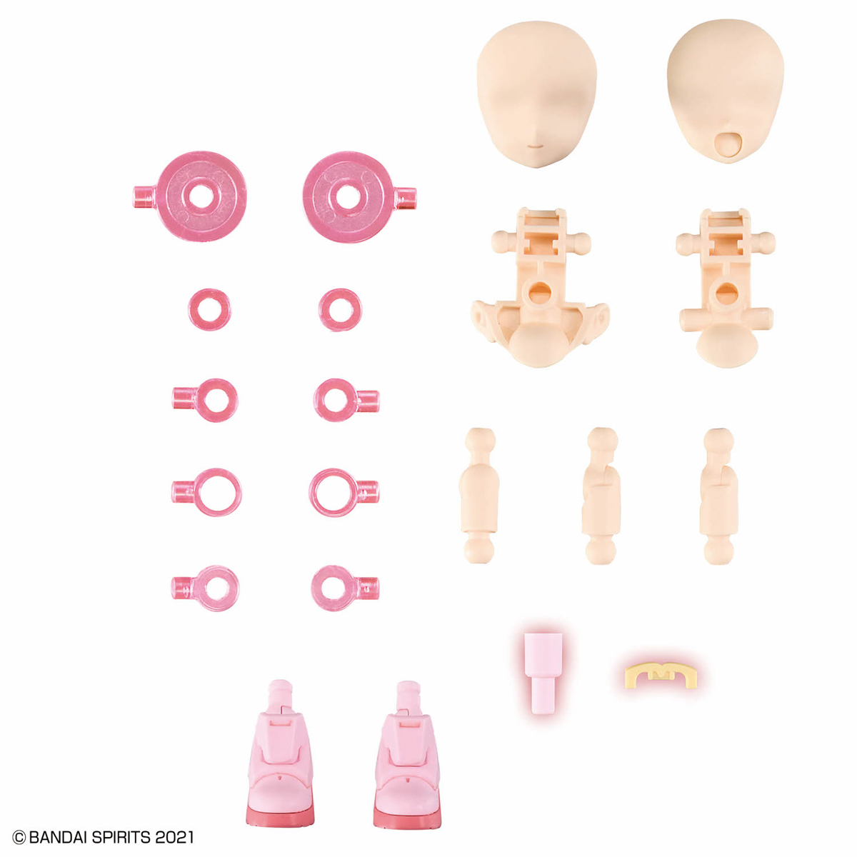 30MS 1/144 OPTION PARTS SET 17 (AIDER COSTUME) (COLOR A) - Imagen 4