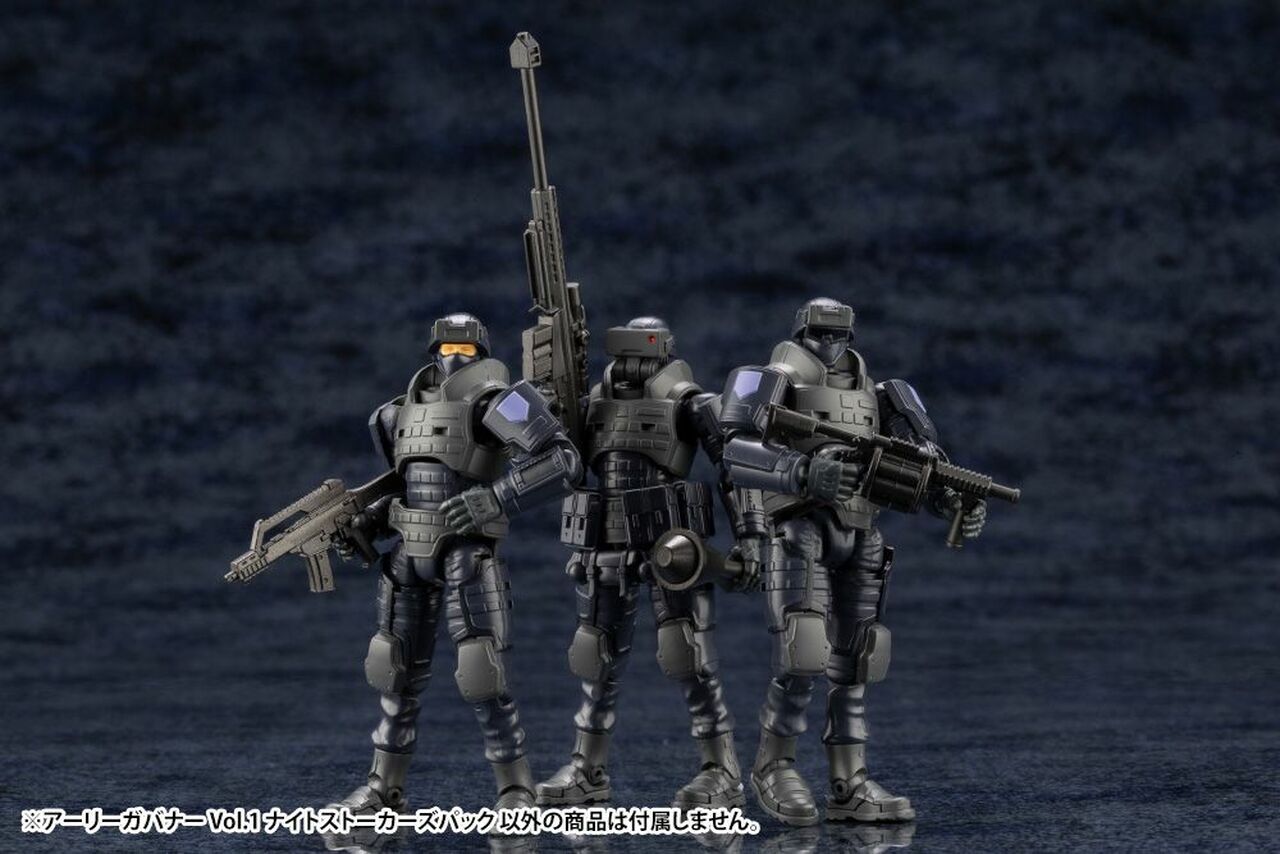 HEXA GEAR 1/24 GOVERNOR EARLY GOVERNOR VOL 1 NIGHT STALKERS PACK - Imagen 9