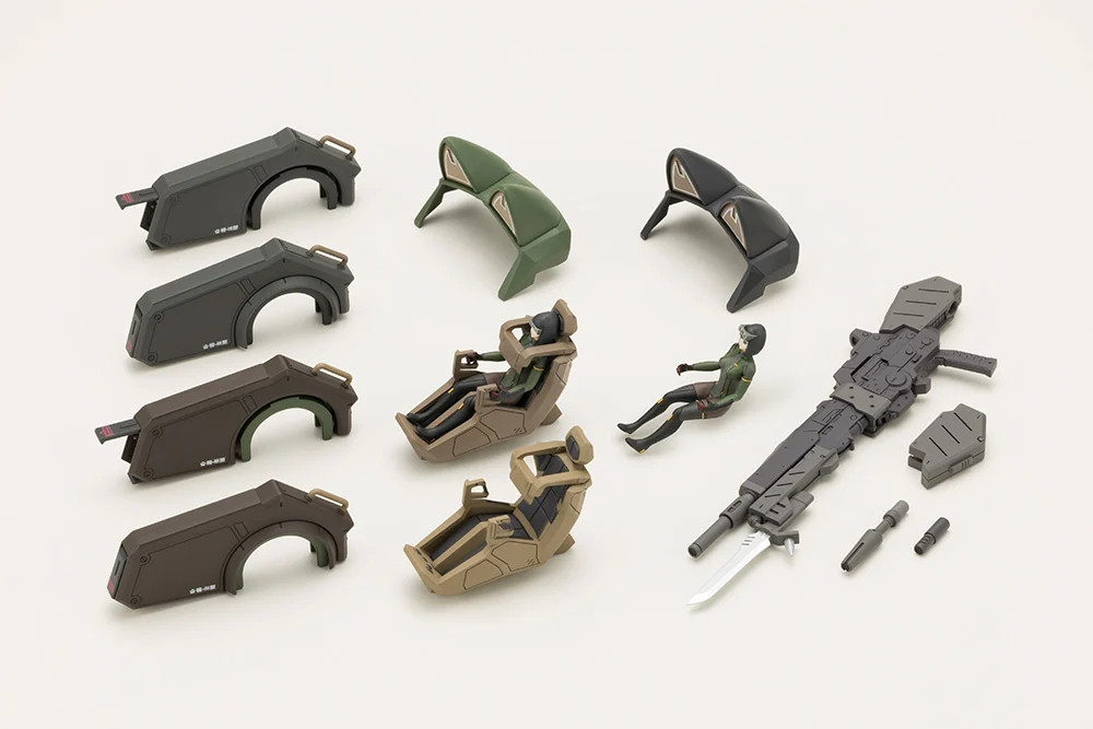 KOTOBUKIYA 1/35 NACCHIN APPEND PARTS SET - Imagen 14