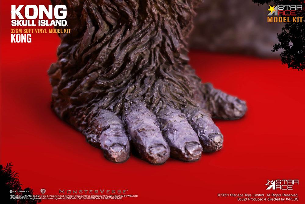 KONG SKULL ISLAND 12 INCH SPFT VINYL MODEL KIT - Imagen 4