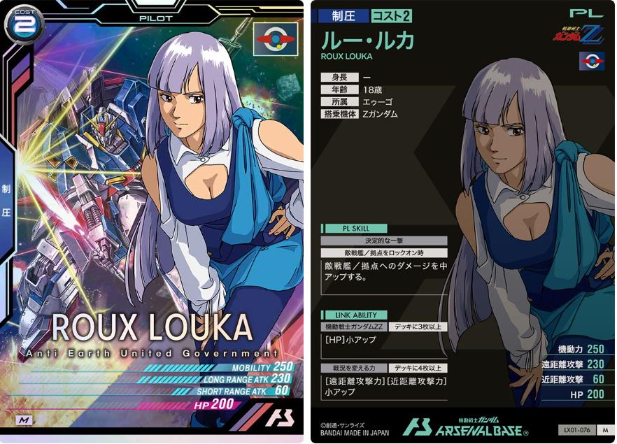 CARTA PROMOCIONAL ARSENAL BASE ROUX LOUKA - Nº LX01-076