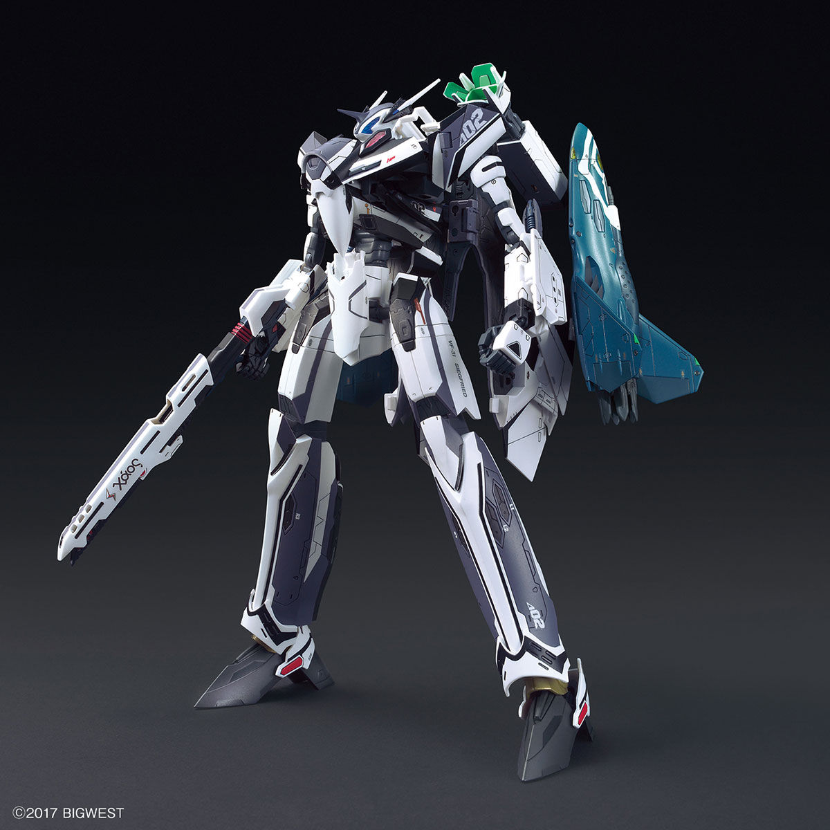 MACROSS DELTA 1/72 VF-31F SIEGFRIED + LILDRAKEN (HAYATO IMMELMANN USE) - Imagen 2