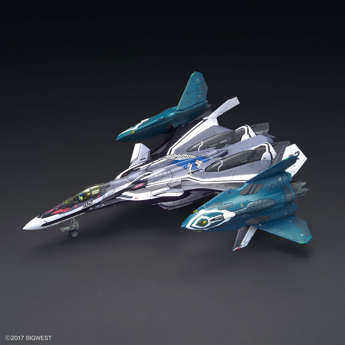 MACROSS DELTA 1/72 VF-31F SIEGFRIED + LILDRAKEN (HAYATO IMMELMANN USE) - Imagen 5