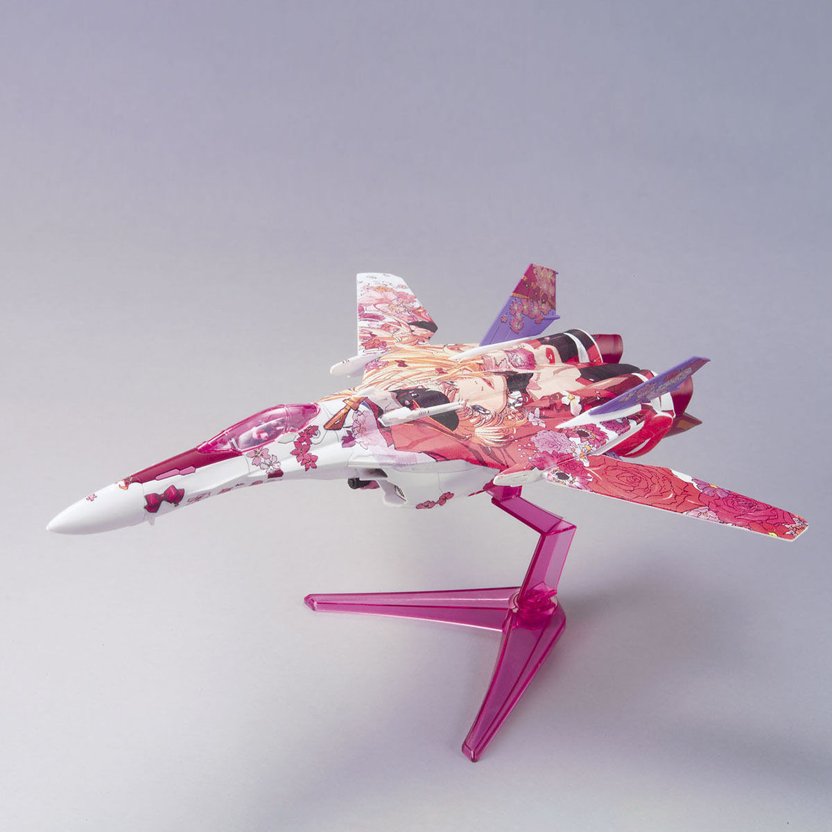 MACROSS 1/100 VF-25F MESSIAH VALKYRIE FIGHTER MODE (SHERYL MARKING VER) - Imagen 2