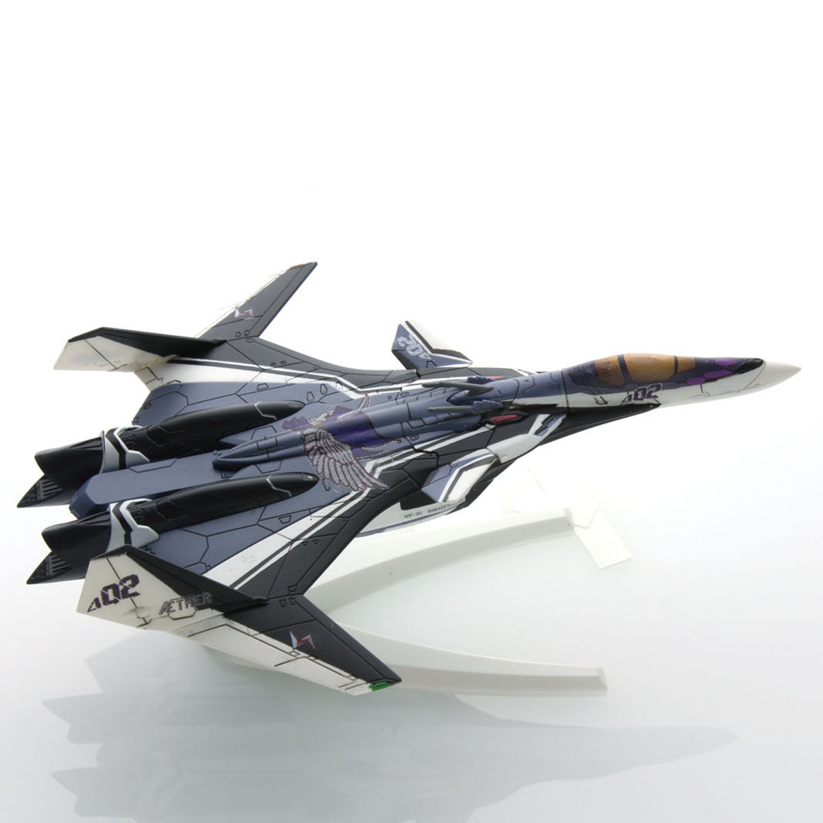 MECHA COLLECTION MACROSS VF-31F SIEGFRIED FIGHTER MODE (MESSER IHLEFELD USE) – Nº 08 - Imagen 3