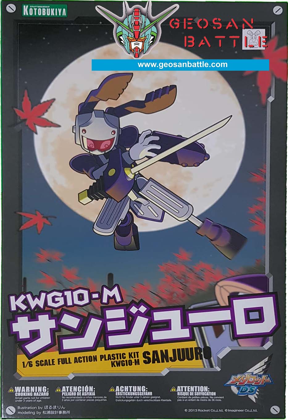 MEDABOTS 1/6 KWG10-M SANJUURO - Imagen 13