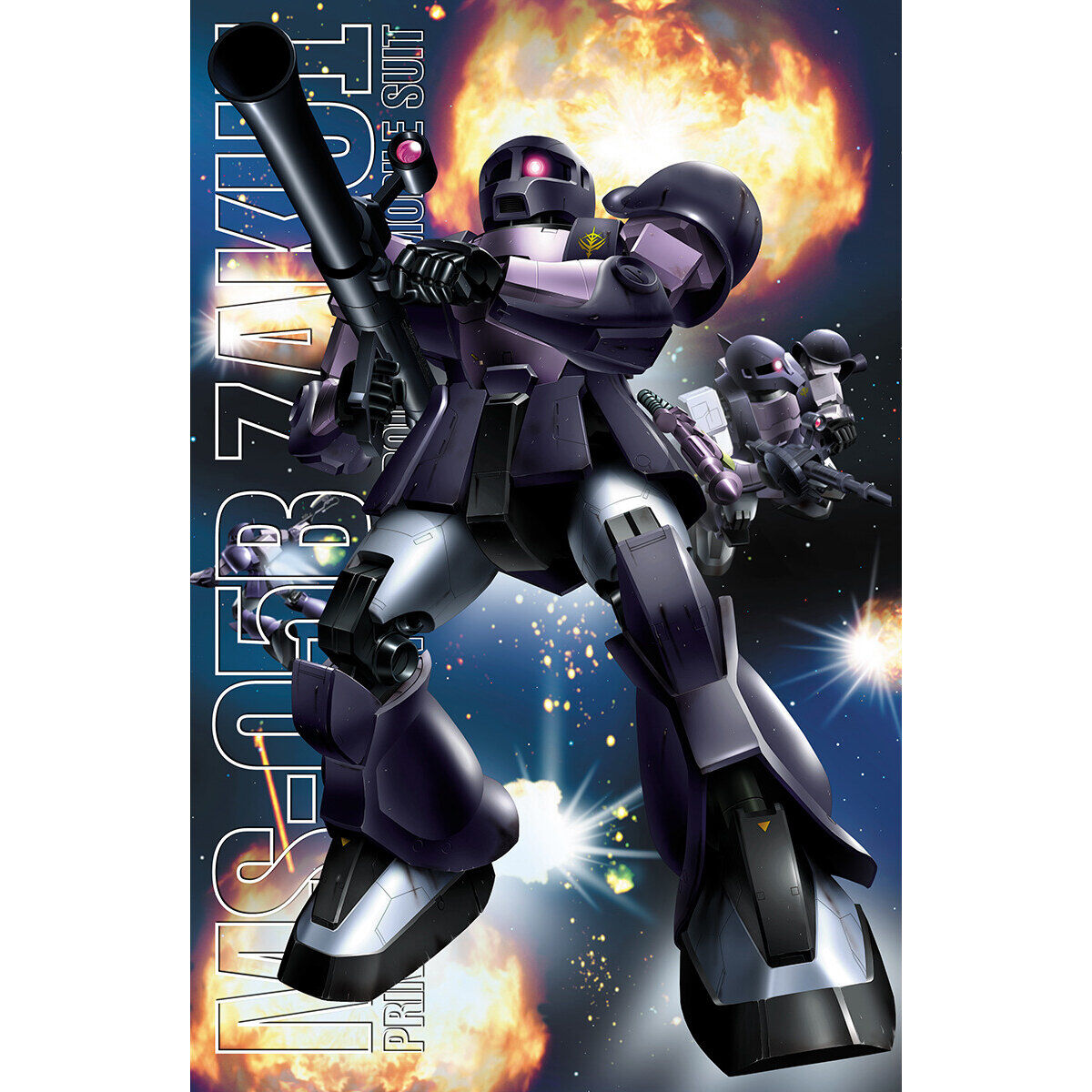 MG 1/100 MS-05B ZAKU I (BLACK TRI STARS)- Nº 019