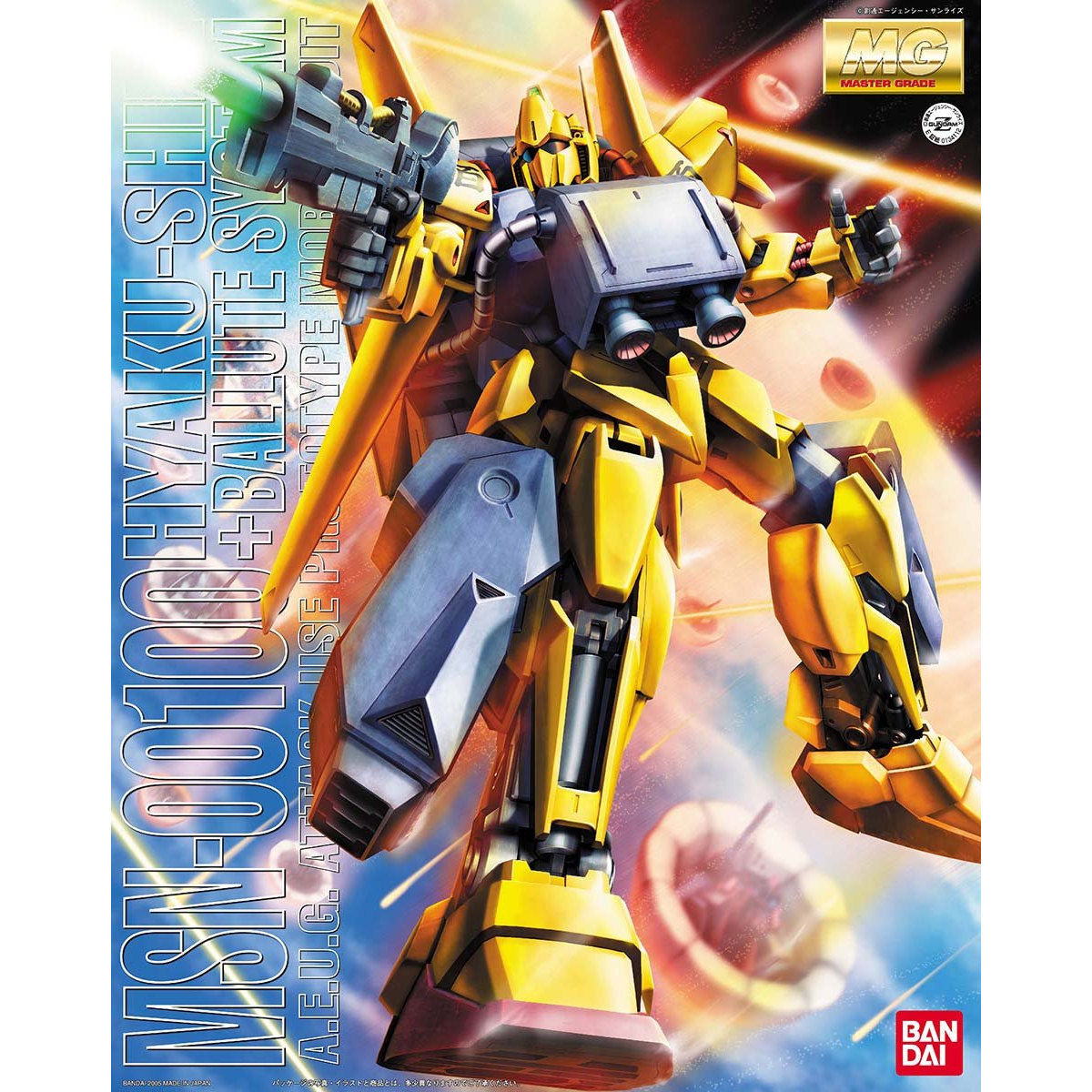 MG 1/100 MSN-00100 HYAKU SHIKI + BALLUTE PACK - Nº 081
