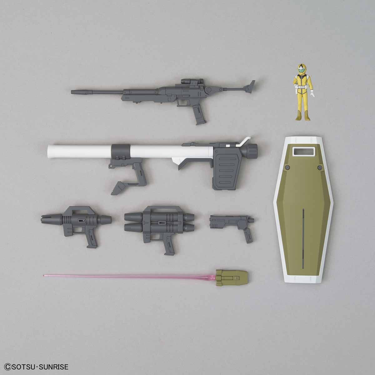 MG 1/100 RGM-79SC GM SNIPER CUSTOM - Nº 199 - Imagen 8