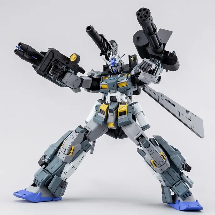 P-BANDAI MG BUILD DIVERS GENIUS HEAD LINE 1/100 GUNDAM STORMBRINGER P.F. - Imagen 6