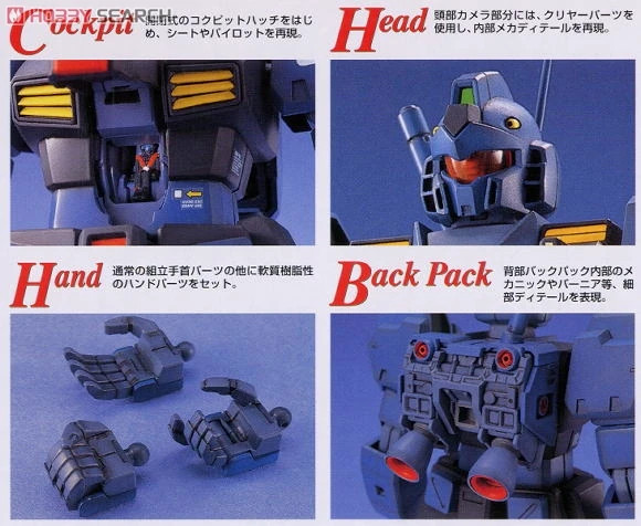 MG 1/100 RGM-79Q GM QUEL - Nº 025 - Imagen 5