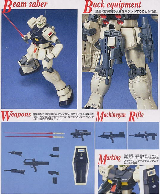 MG 1/100 RGM-79C GM TYPE C (EARTH TYPE) - Nº 050 - Imagen 5