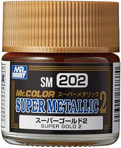 MR COLOR SM202 SUPER METALLIC 2 SUPER GOLD 2