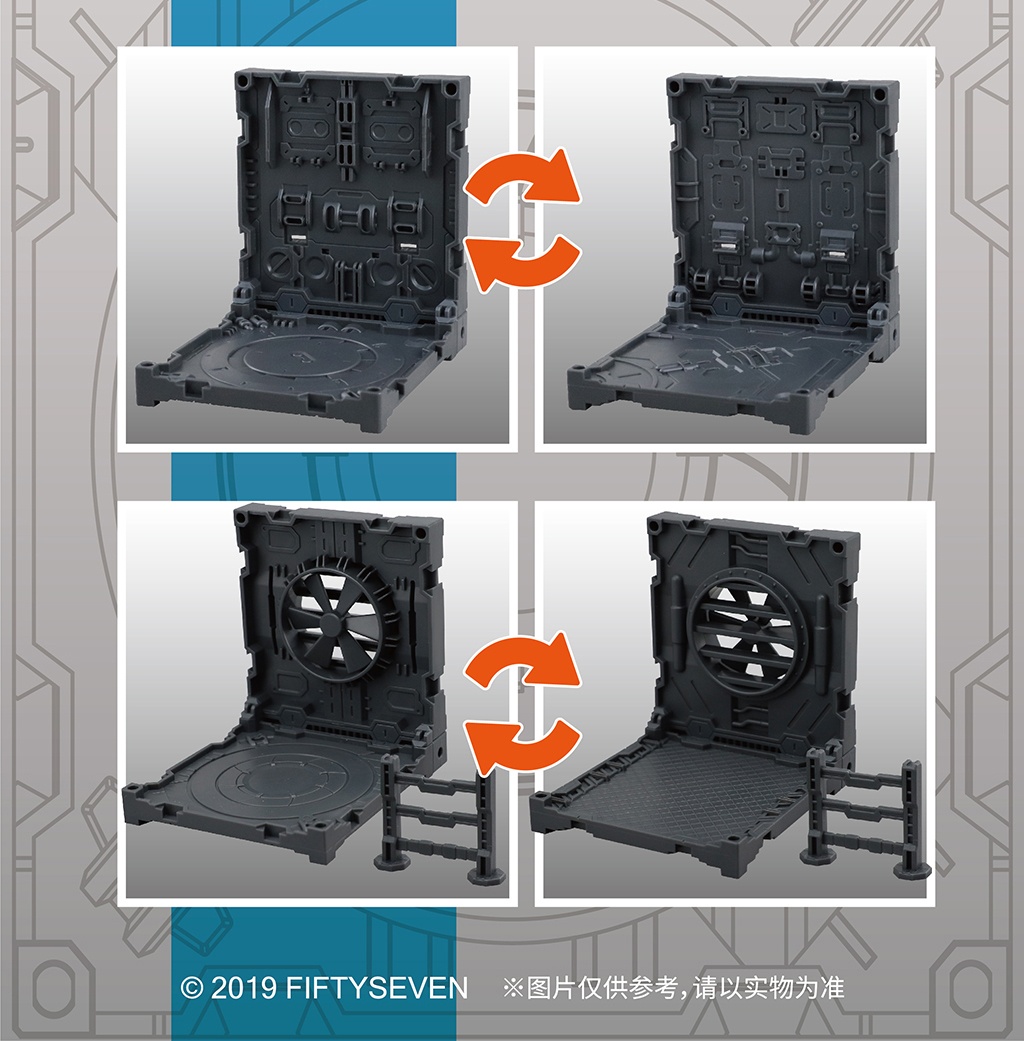 NUMBER 57 ARMORED PUPPET CORE BODY + DIORAMA SET B1-02 - Imagen 4