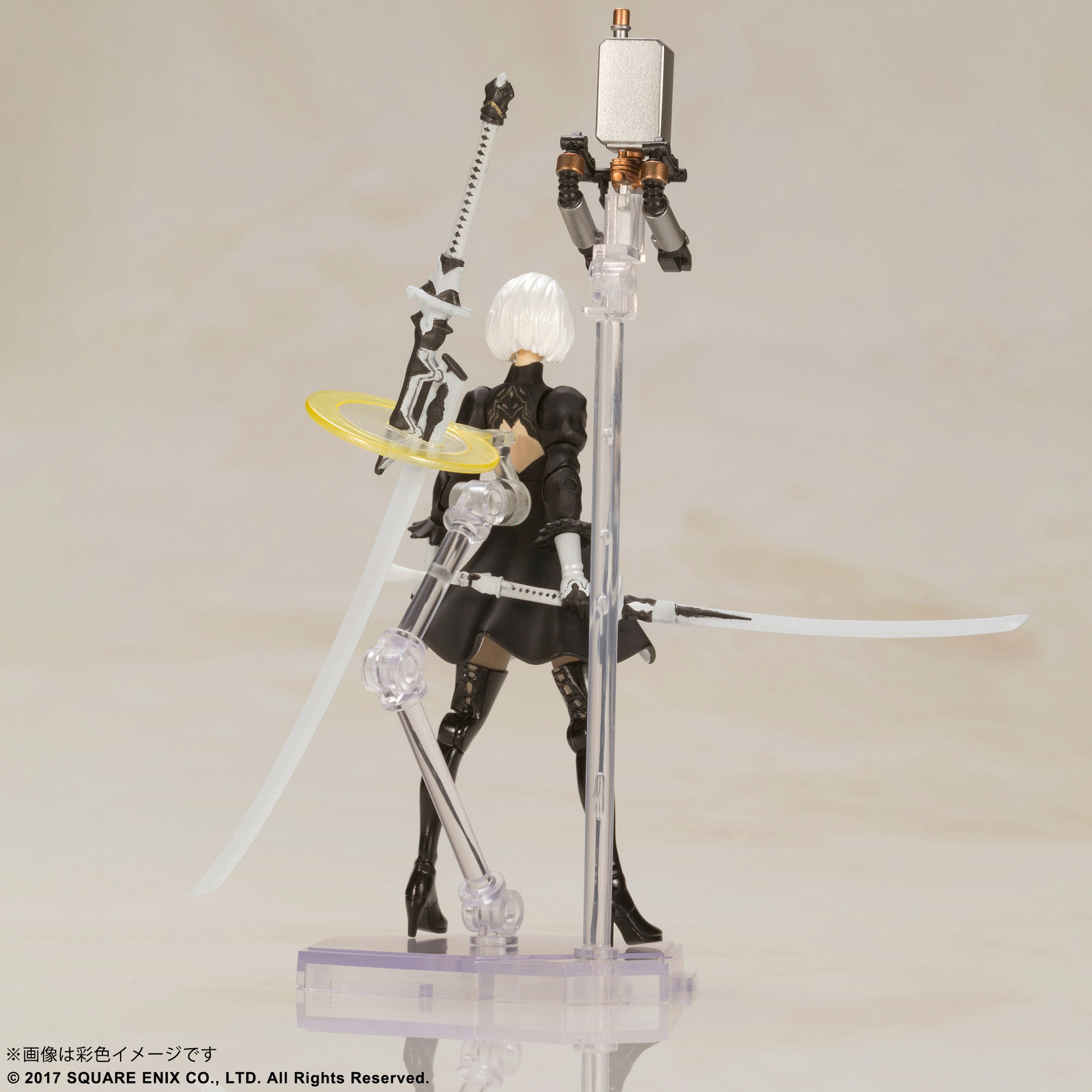 NIER:AUTOMATA 2B & 9S MODEL KIT - Imagen 4
