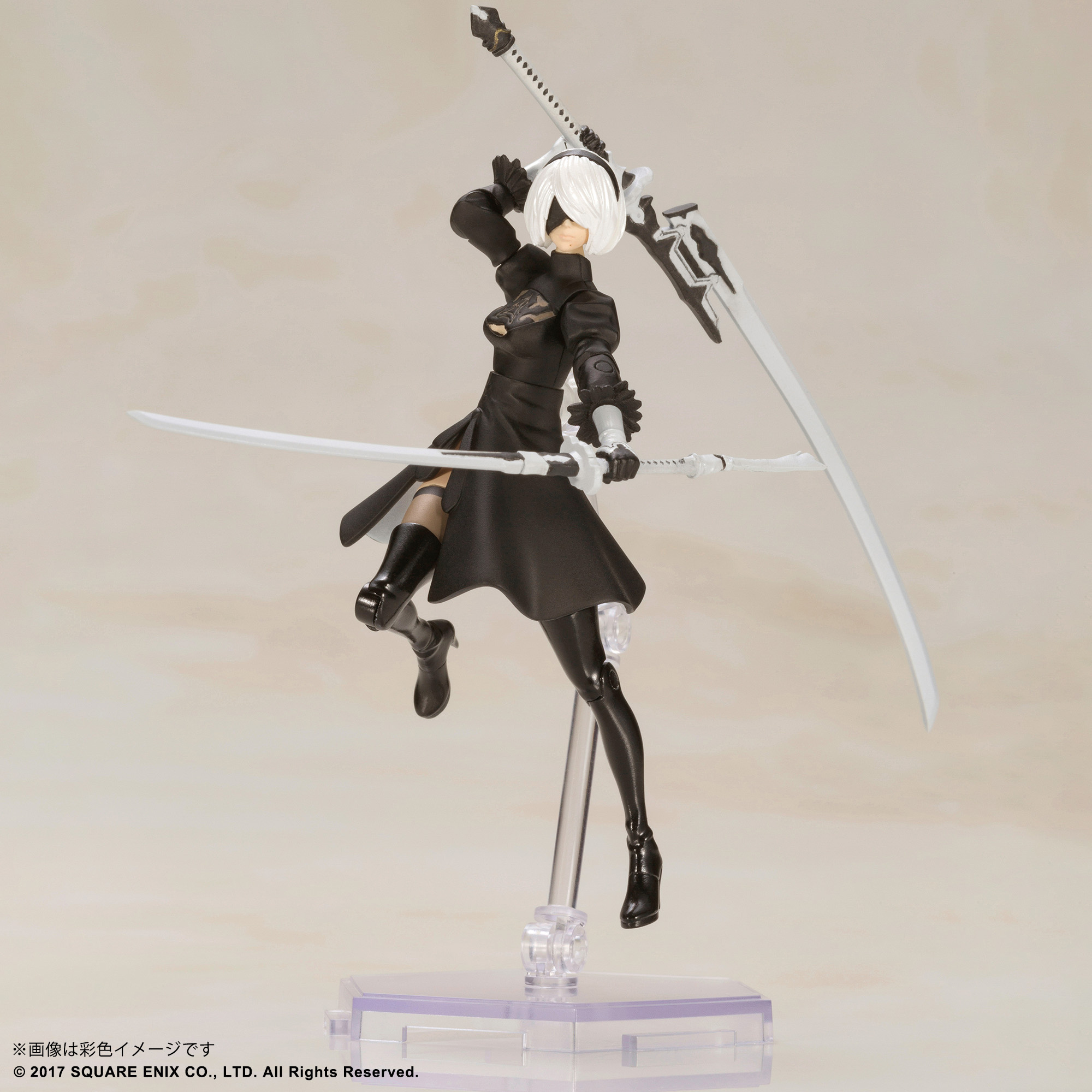NIER:AUTOMATA 2B & 9S MODEL KIT - Imagen 5