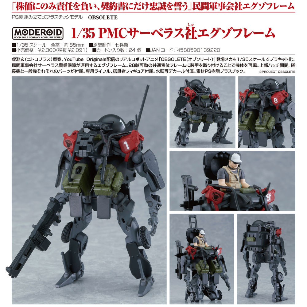 MODEROID 1/35 SPECIALLY SECURITY EQUIPPED EXOFRAME - Imagen 12