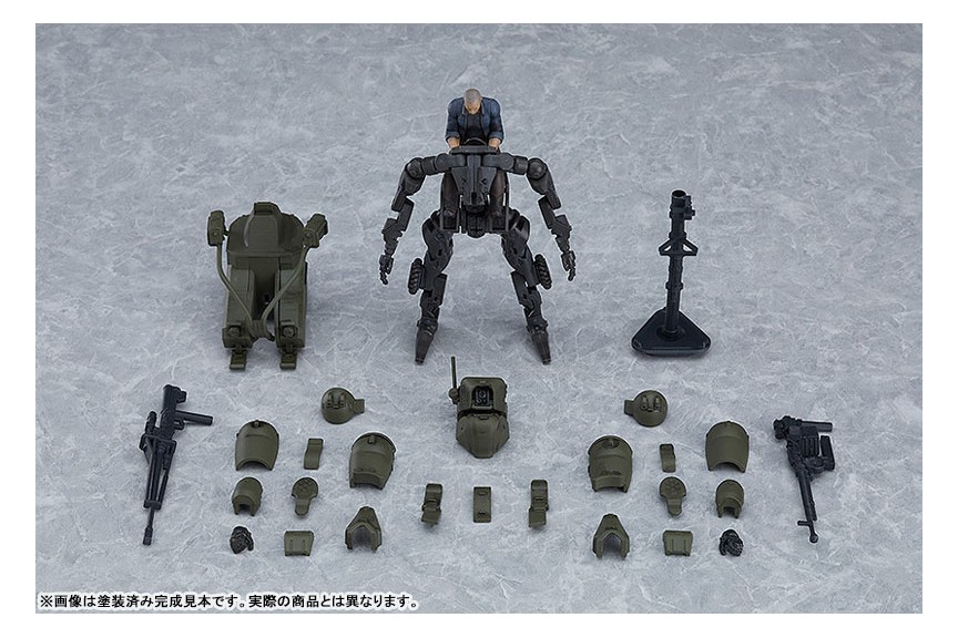 MODEROID 1/35 OUTCAST BRIGADE EXOFRAME ALFEX-16-SOP "OBAMBO" - Imagen 10