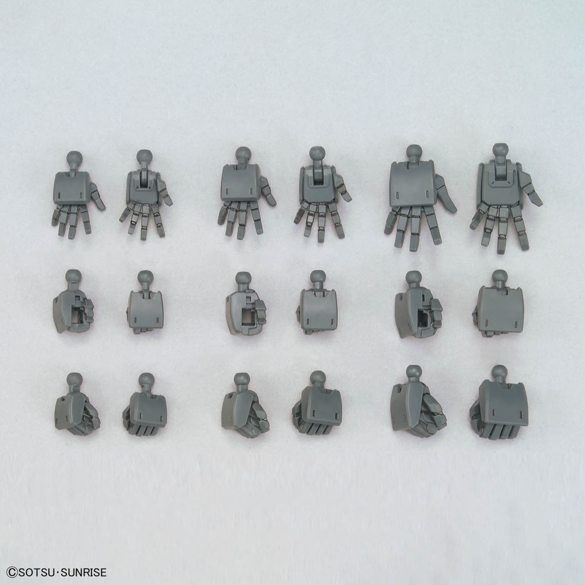 GUNDAM OPTION PARTS SET GUNPLA 03 1/144 (BUILD HANDS SQUARE SHAPE) - Imagen 2
