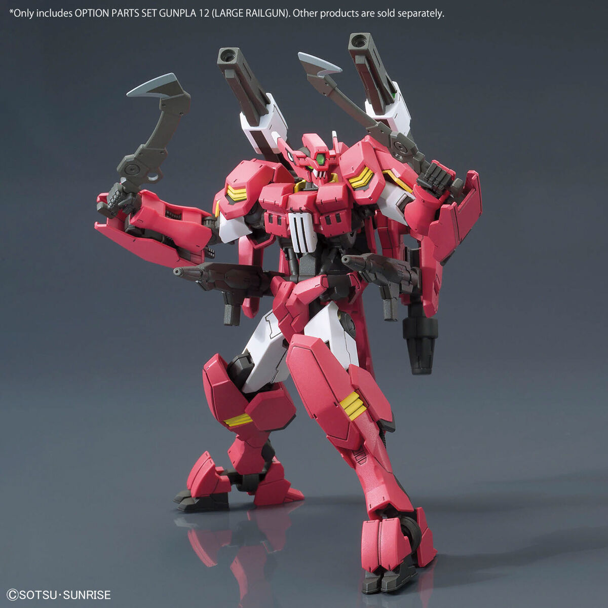 OPTION PARTS SET GUNPLA 12 1/144 (LARGE RAILGUN) - Imagen 7