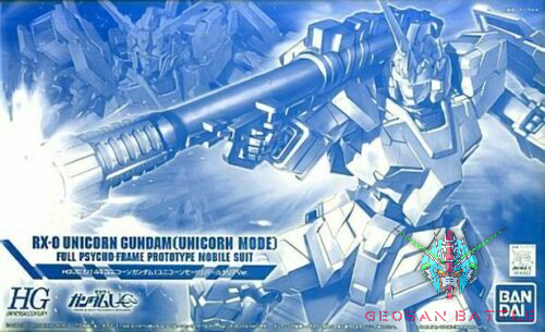 P-BANDAI 1/144 HGUC RX-0 UNICORN GUNDAM UNICORN MODE