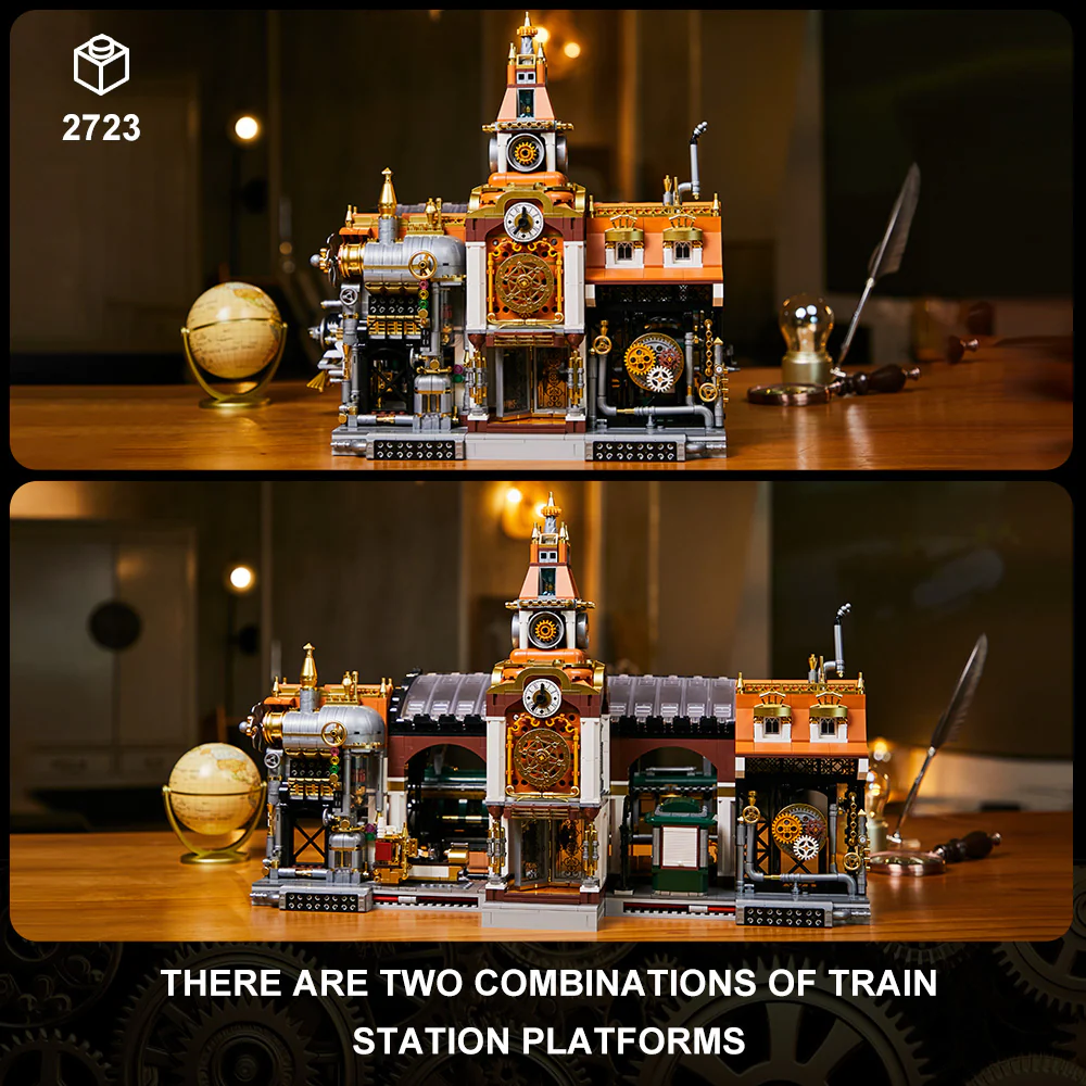 PANTASY STEAMPUNK SERIES: RAILWAY STATION - Imagen 3