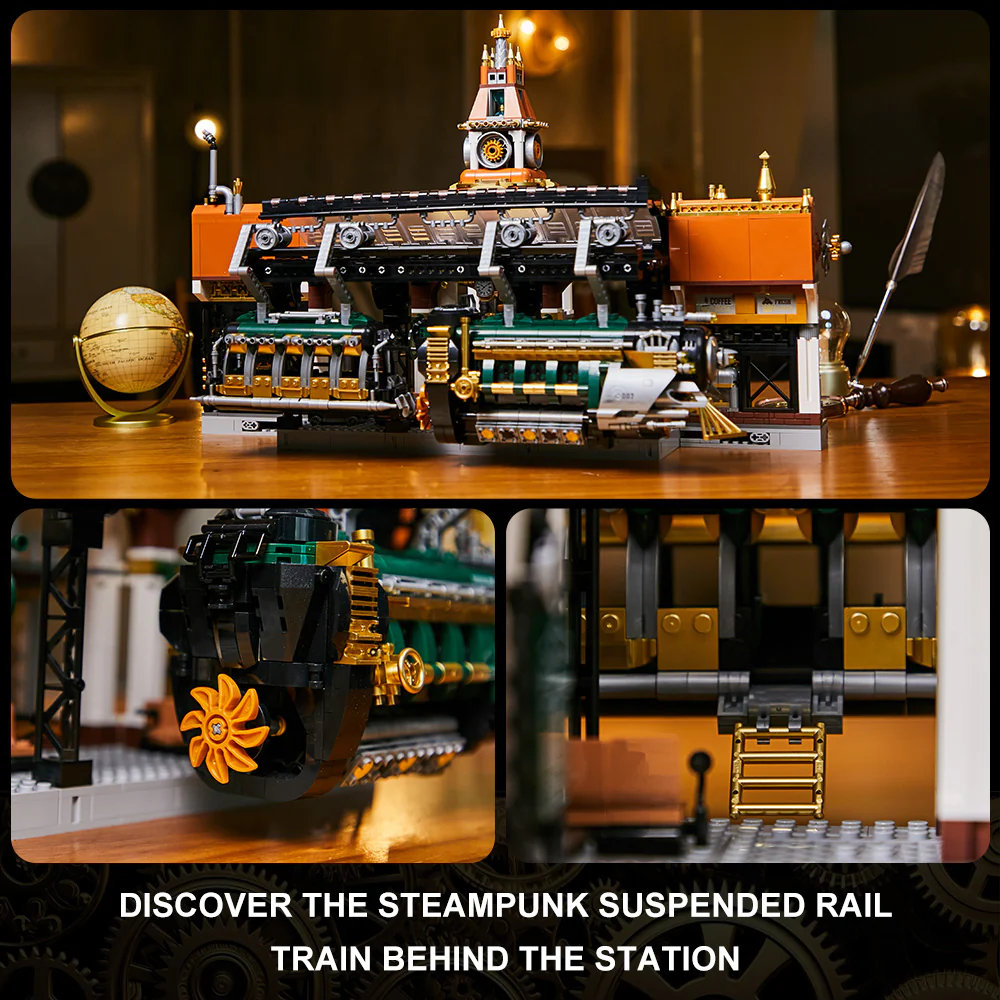 PANTASY STEAMPUNK SERIES: RAILWAY STATION - Imagen 4
