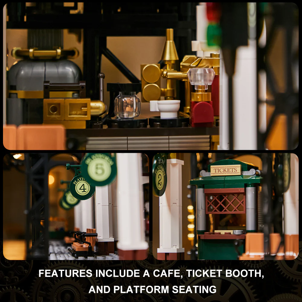 PANTASY STEAMPUNK SERIES: RAILWAY STATION - Imagen 5