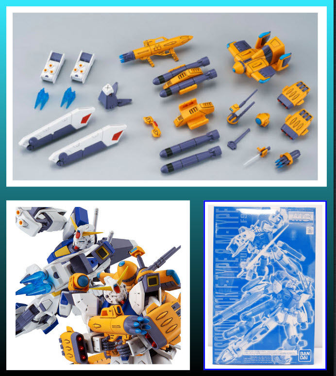 PBANDAI MG 1/100 MISSION PACK F-TYPE & M-TYPE - Imagen 8